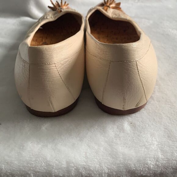 MANOLO Blahnik Colorblock pattern tassel ballet flats - Picture 4 of 5